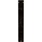 Ekena Millwork Tristan Wrought Iron Bracket, (Triple center brace), Antiqued Warm Silver 2"W x 12"D x 15"H BKTM02X12X15TTNAWS - alternate 3